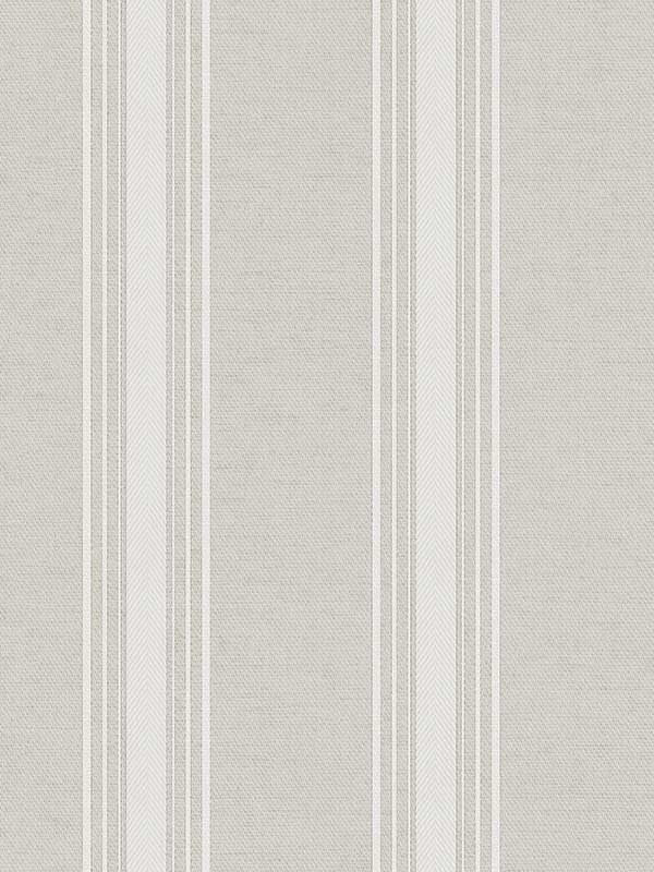 Stripes wallpaper in cream color - pattern number 19093 - by Galerie in the Spring Blossom collection