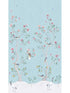 Chinoiserie Birds mural in blue color - pattern number 19111 - by Galerie in the Spring Blossom collection