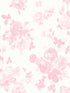 Everblooming Rosettes Rose Bouquets fabric in pink jam color - pattern number AST4101 - by A Street Prints in the Love Shack Fancy collection