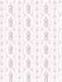 Dreamy Days Stripe and Floral fabric in pink parfait color - pattern number AST6086 - by A Street Prints in the Love Shack Fancy collection
