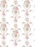 Rose Cheeks Floral Cluster fabric in party pink color - pattern number AST6088 - by A Street Prints in the Love Shack Fancy collection