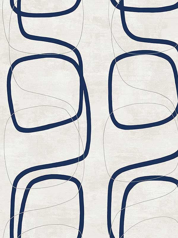 Forcella Abstract fabric in captin color - pattern number EG10202 - by Seabrook in the Geometric Textures by Etten Studios collection