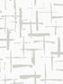 Incrociato Abstract fabric in soft silver color - pattern number EG10300 - by Seabrook in the Geometric Textures by Etten Studios collection