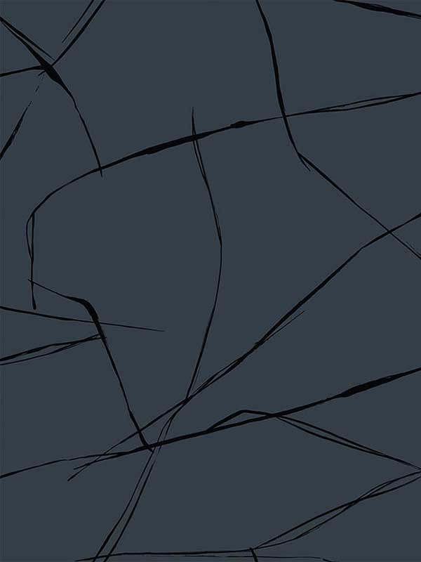 Astratto Abstract wallpaper in midnight color - pattern number EG10702 - by Seabrook in the Geometric Textures by Etten Studios collection