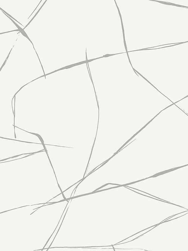 Astratto Abstract wallpaper in modern white color - pattern number EG10708 - by Seabrook in the Geometric Textures by Etten Studios collection