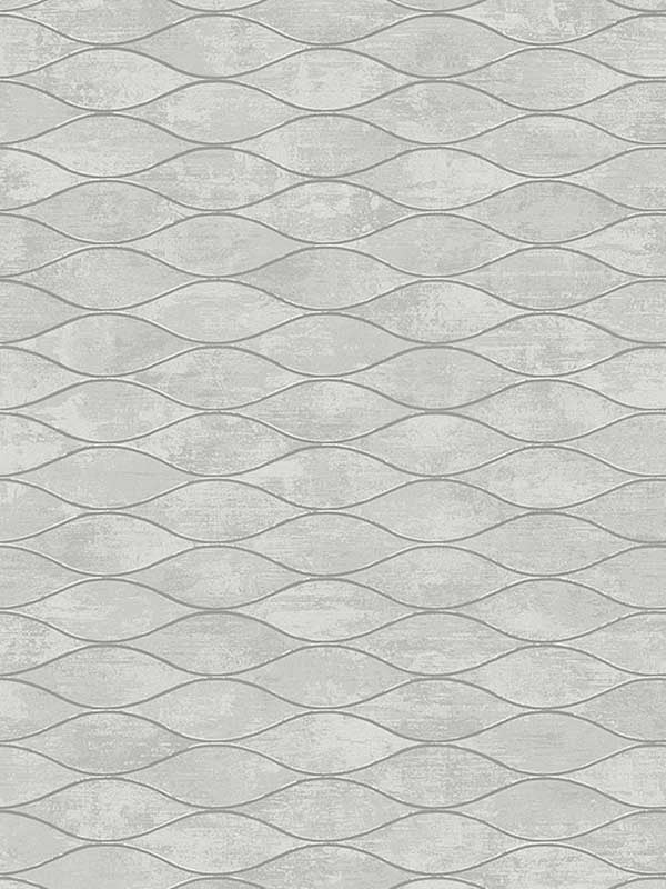 Piccola Ogee Geometric wallpaper in rocky color - pattern number EG11108 - by Seabrook in the Geometric Textures by Etten Studios collection