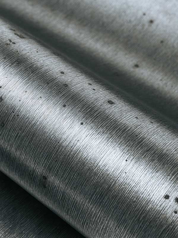 Aurora wallpaper in titanium color - pattern number WMT5007.WT.0 - by Winfield Thybony in the Metallic Treasures collection