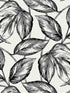 Beckett Sketched Leaves fabric in volcanic black color - pattern number SC20000 - by Seabrook in the Summer House Seabrook collection