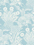 Suvi Palm Grove wallpaper in sky blue color - pattern number SC20112 - by Seabrook in the Summer House Seabrook collection