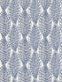 Kira Leaf Husk wallpaper in blue suede color - pattern number SC20302 - by Seabrook in the Summer House Seabrook collection