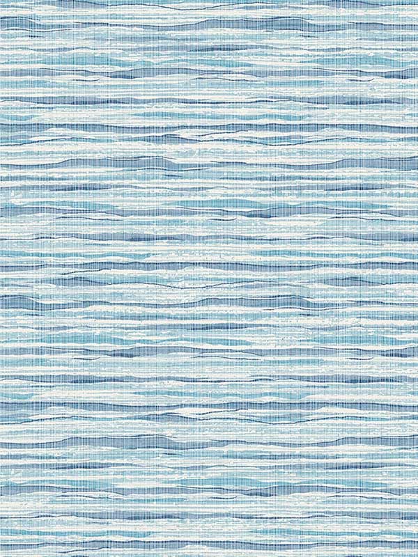 Skye Wave Stringcloth wallpaper in summer surf color - pattern number SC21122 - by Seabrook in the Summer House Seabrook collection