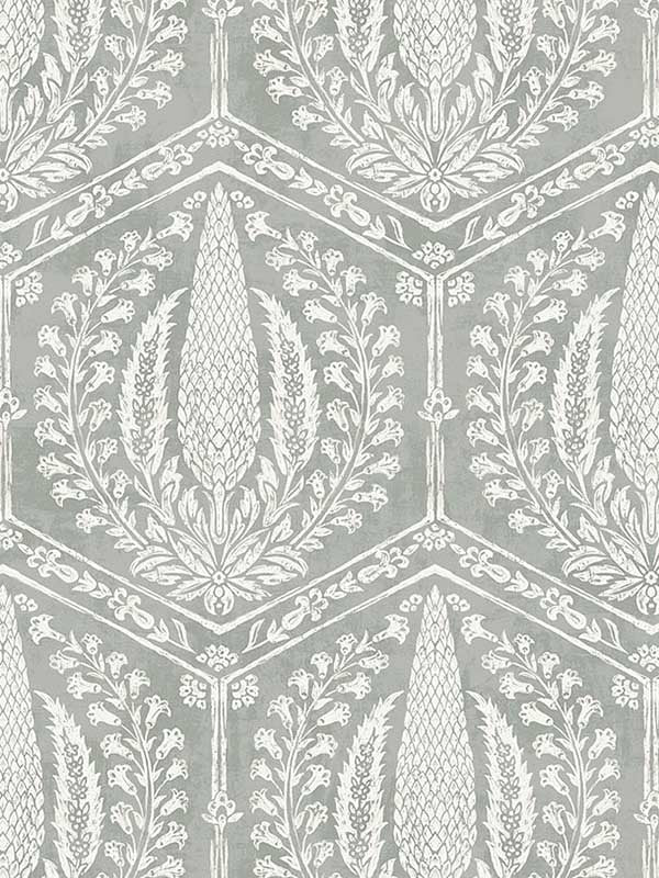 Cyrus Harvest wallpaper in horizon grey color - pattern number SC21408 - by Seabrook in the Summer House Seabrook collection