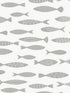 Bay Fish wallpaper in silver sea color - pattern number SC21508 - by Seabrook in the Summer House Seabrook collection