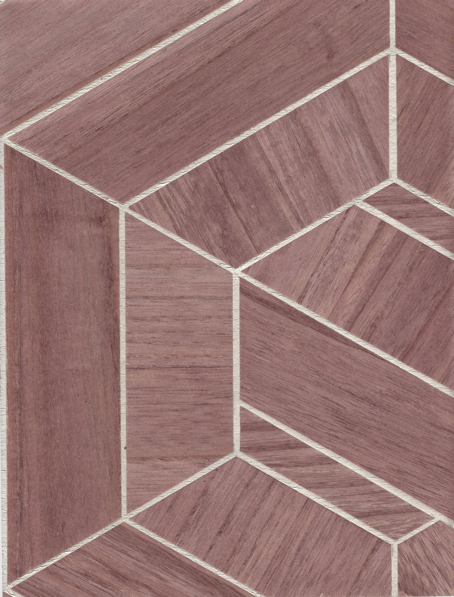 Linnea fabric in soft wine color - pattern number SHS10304 - by Seabrook in the Handmade Selection collection