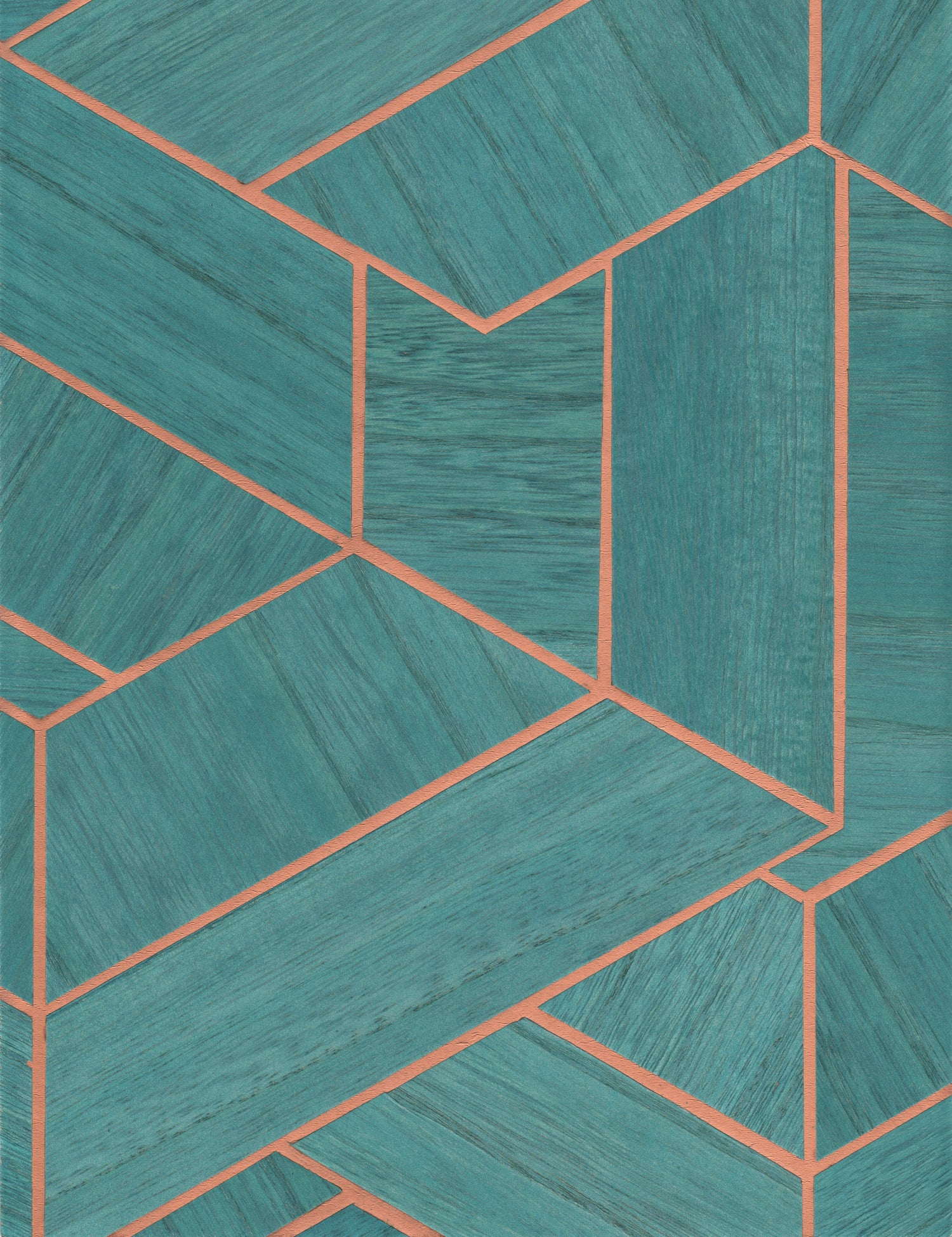 Linnea fabric in capri sea color - pattern number SHS10305 - by Seabrook in the Handmade Selection collection