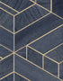 Linnea fabric in saphaire color - pattern number SHS10307 - by Seabrook in the Handmade Selection collection