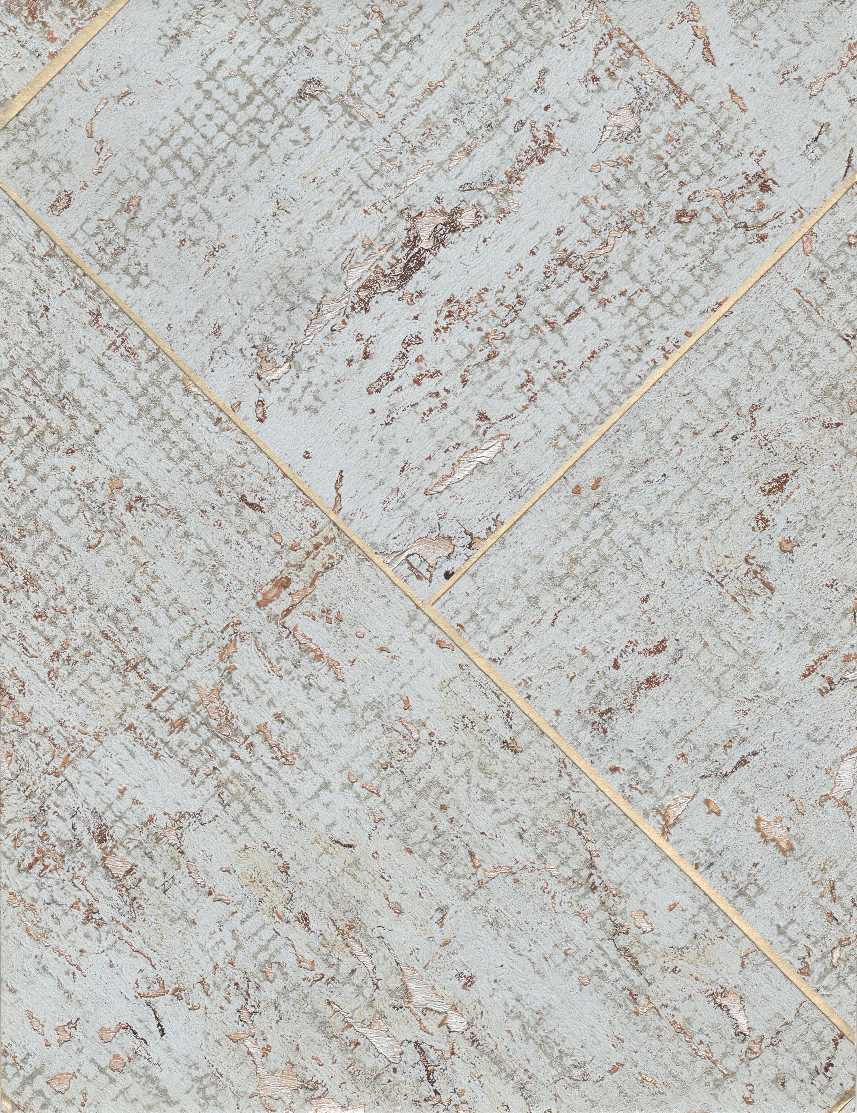 Galileo wallpaper in cool stone color - pattern number SHS10406 - by Seabrook in the Handmade Selection collection