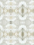 Kaleidoscope fabric in grey color - pattern number DBW1002 - by Wallquest in the West Boulevard by Daisy Bennett collection