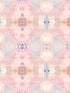 Kaleidoscope fabric in pink color - pattern number DBW1003 - by Wallquest in the West Boulevard by Daisy Bennett collection
