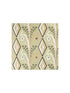 Gallier Diamond wallpaper in brown and green on beige color - pattern number BR-69004.M84.0 - by Brunschwig and Fils in the  collection