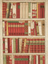 Bibliotheque fabric in red color - pattern number BR-69080.166.0 - by Brunschwig and Fils in the  collection