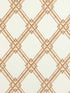 Treillage De Bambou wallpaper in gold color - pattern number BR-69411.4.0 - by Brunschwig and Fils in the  collection