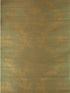 Chiri On Sisal and Cotton wallpaper in gold on spring green color - pattern number BR-69427.435.0 - by Brunschwig and Fils in the  collection