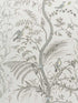 Bird and Thistle fabric in gray color - pattern number BR-69518.11.0 - by Brunschwig and Fils in the  collection
