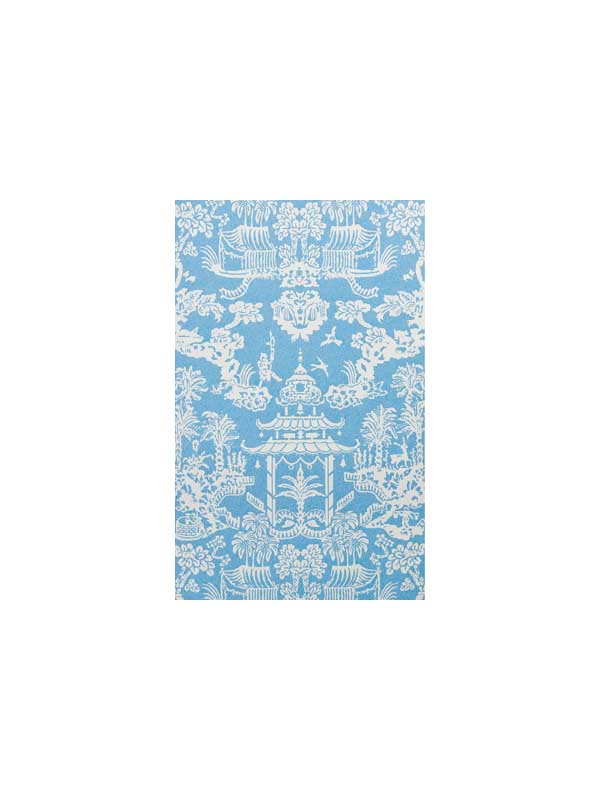 Lhasa Paper wallpaper in aqua color - pattern number P8012100.513.0 - by Brunschwig and Fils in the  collection