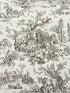 Le Hameau wallpaper in charcoal color - pattern number P8013130.21.0 - by Brunschwig and Fils in the  collection