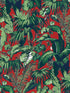 Feuillage wallpaper in red color - pattern number P8015102.9.0 - by Brunschwig and Fils in the  collection