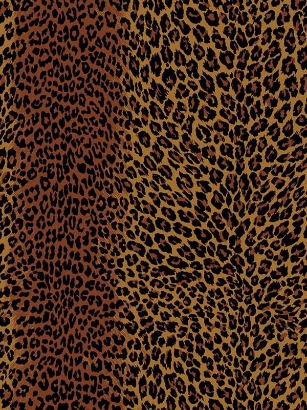 Leopard wallpaper in chocolate color - pattern number P8015103.46.0 - by Brunschwig and Fils in the  collection