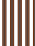 Rayure Lione fabric in chocolate color - pattern number P8015104.6.0 - by Brunschwig and Fils in the  collection