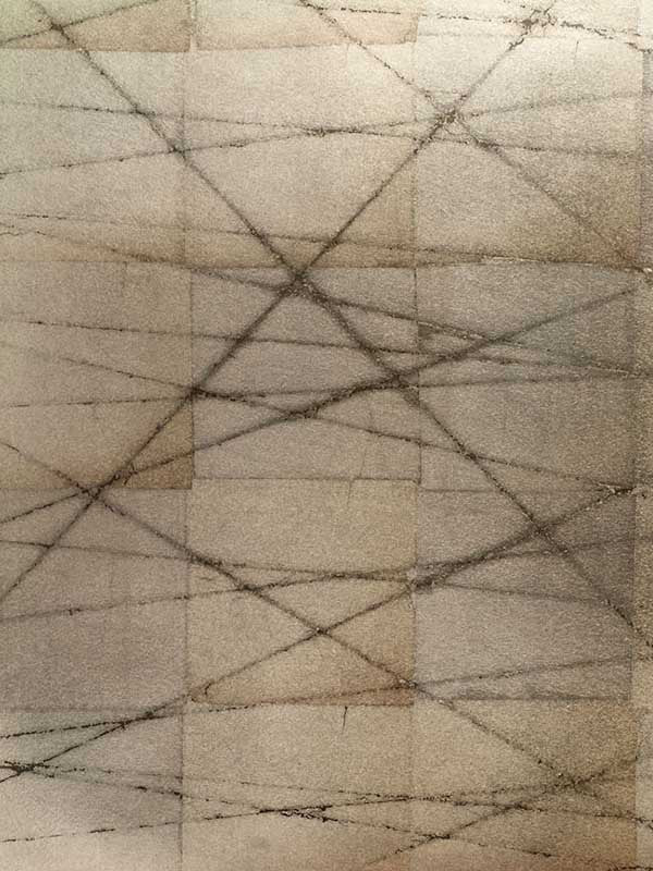 Satoru fabric in silver black color - pattern number P8015123.118.0 - by Brunschwig and Fils in the  collection