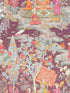 Lodi Garden wallpaper in plum color - pattern number P8019101.909.0 - by Brunschwig and Fils in the  collection