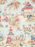 Xian wallpaper in sky color - pattern number P8019102.207.0 - by Brunschwig and Fils in the  collection