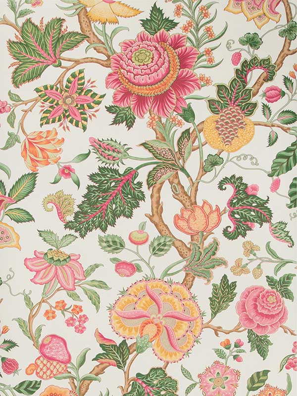 Nizam wallpaper in jewel color - pattern number P8019111.127.0 - by Brunschwig and Fils in the  collection