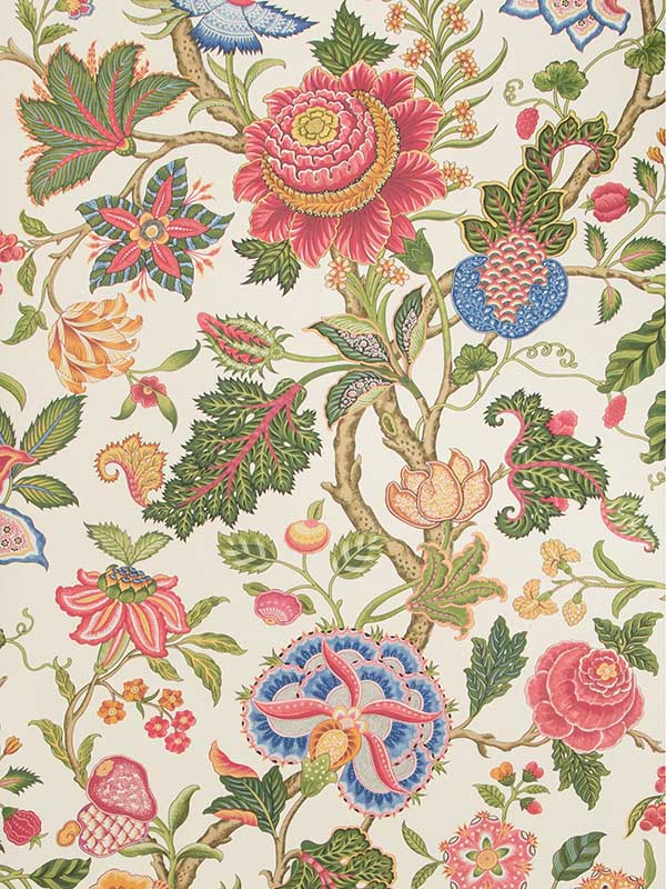 Nizam wallpaper in ecru color - pattern number P8019111.16.0 - by Brunschwig and Fils in the  collection