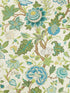Nizam wallpaper in spring aqua color - pattern number P8019111.313.0 - by Brunschwig and Fils in the  collection