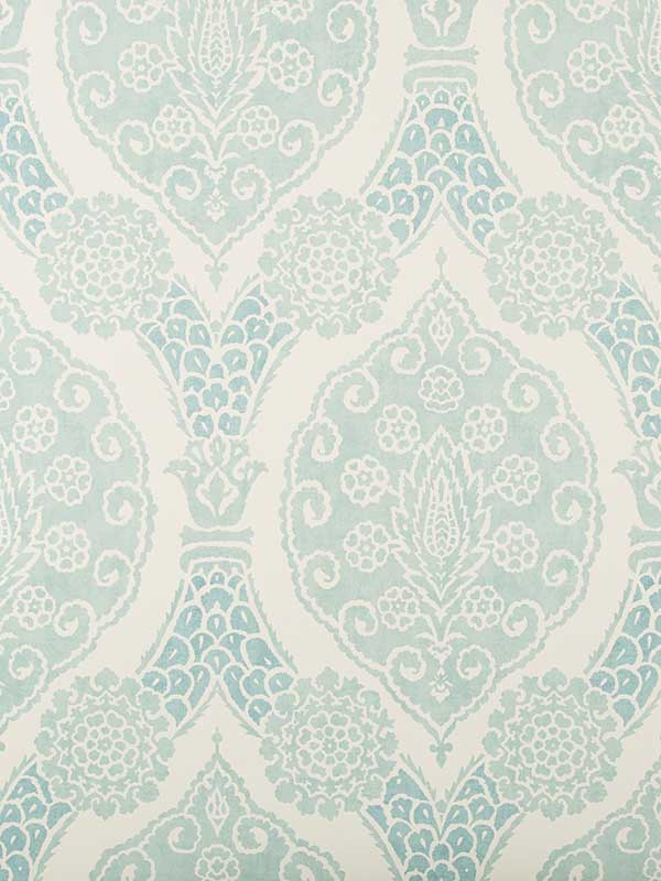 Sufera fabric in aqua color - pattern number P8020103.13.0 - by Brunschwig and Fils in the  collection