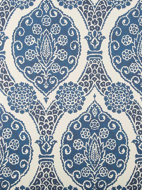 Sufera fabric in indigo color - pattern number P8020103.50.0 - by Brunschwig and Fils in the  collection