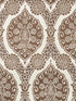 Sufera fabric in chocolate color - pattern number P8020103.6.0 - by Brunschwig and Fils in the  collection