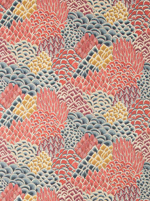 Katibi wallpaper in multi color - pattern number P8020104.195.0 - by Brunschwig and Fils in the  collection