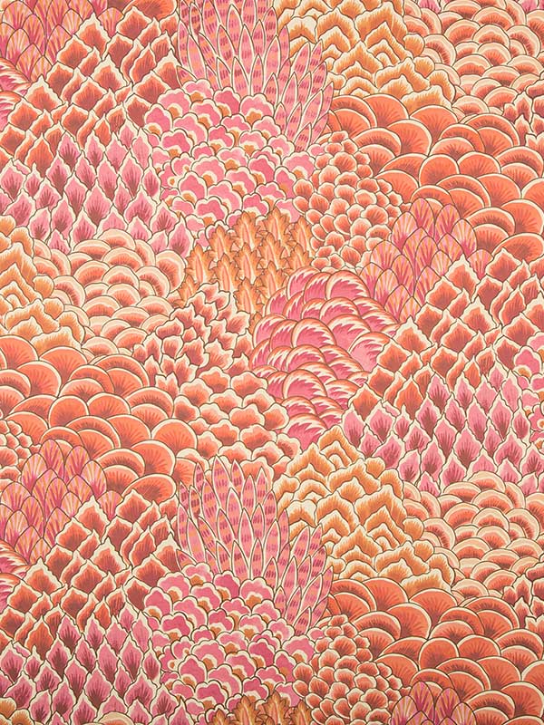 Katibi wallpaper in pink color - pattern number P8020104.712.0 - by Brunschwig and Fils in the  collection