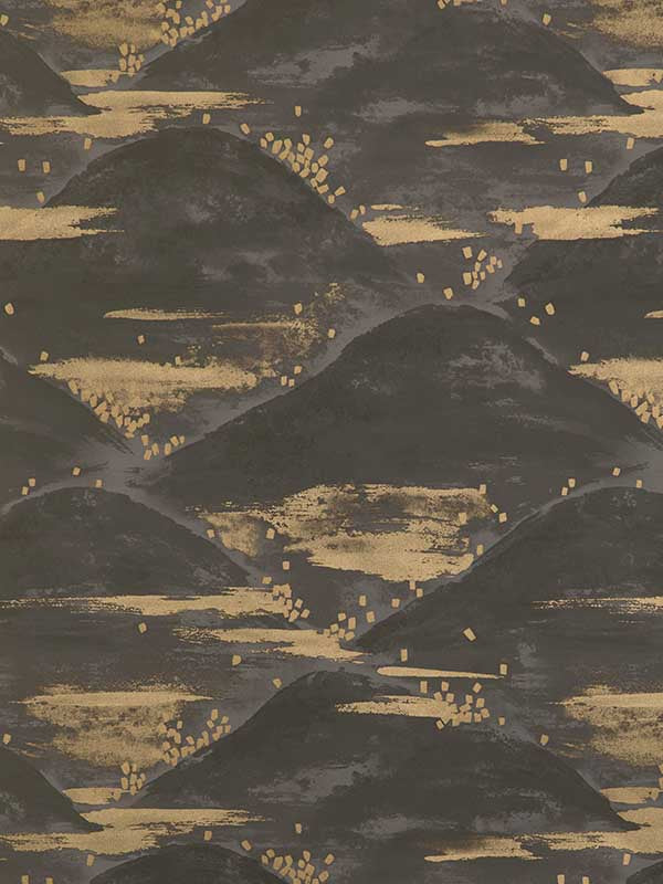La Brume wallpaper in iron color - pattern number P8020105.821.0 - by Brunschwig and Fils in the  collection