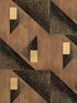 Le Tonnerre wallpaper in gold color - pattern number P8020107.1684.0 - by Brunschwig and Fils in the  collection