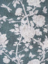 Les Pivoines wallpaper in teal color - pattern number P8020109.35.0 - by Brunschwig and Fils in the  collection