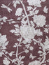 Les Pivoines wallpaper in wine color - pattern number P8020109.909.0 - by Brunschwig and Fils in the  collection