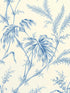 Lauziere wallpaper in blue color - pattern number P8020113.5.0 - by Brunschwig and Fils in the  collection