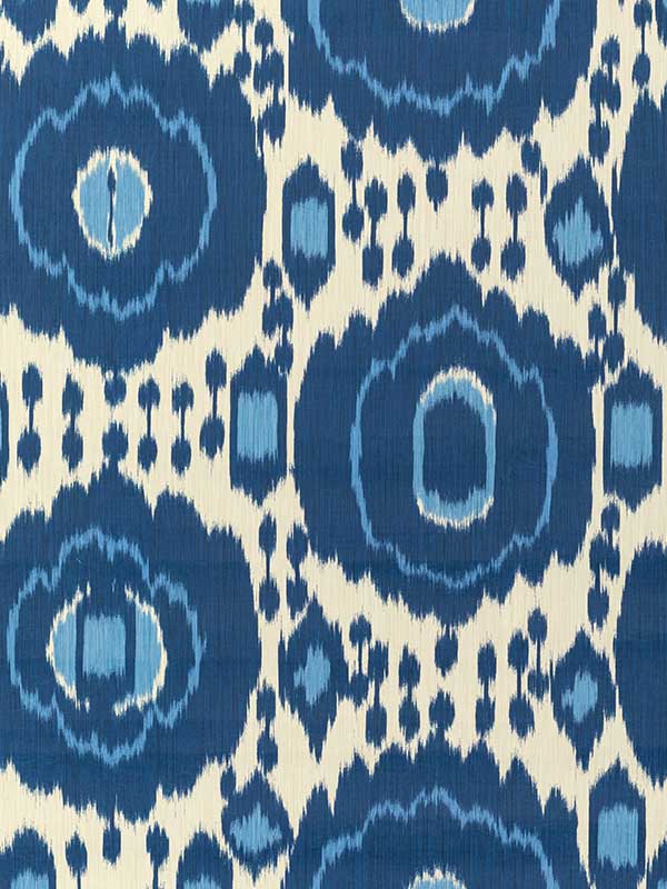 Mayenne wallpaper in blue color - pattern number P8020114.5.0 - by Brunschwig and Fils in the  collection